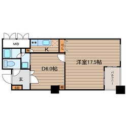 アルグラッド・ザ・タワー心斎橋の物件間取画像